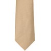 tiemart Solid Color Necktie (Bronze)