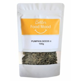 BetterFoodMood Raw Pumpkin Seeds 100g | Ready to Eat | Unsalted Unroasted | Rich in Antioxidants | High in Protein | For Smoothies, Oatmeal, Baking