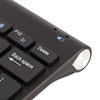 Smart Wireless Keyboard Mouse Kit Silent LED Indicator Waterproof Power