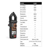Aicevoos Digital Clamp Meter Multimeter Voltage Tester Auto-ranging, Measures Current