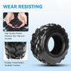 EOPOAYI 19x7-8 ATV Mini Bike Tires Tubeless Compatible with Coleman