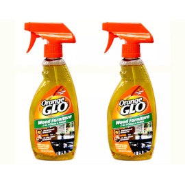 Orange Glo Wood Furniture 2-in-1 Clean & Polish, 16 oz. - Pack of 2