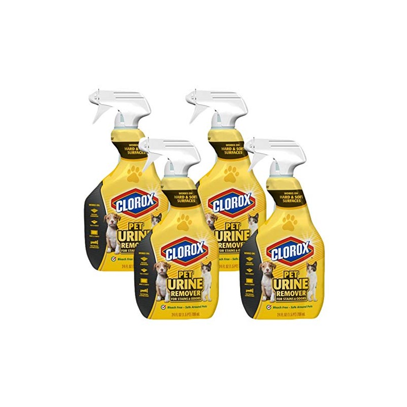 Clorox Pet Urine Remover for Stains and Odors, 24 Ounce