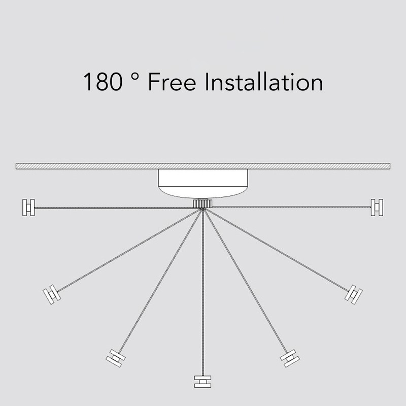 Retractable Clothesline Steel Wire Hole Free Laundry Line Clothes Line