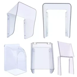 A 초인종 케이스 커버 덮개 빗물 현관 투명 야외 인터폰 방수 [K. F1409] Doorbell Case Cover Waterproof Transparent Outdoor Intercom Rainproof [K. F1409]