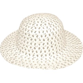 Easter Novelty Dress up - White Bonnet Summer Hat for dress up and decoration