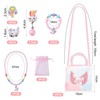 WUFGWBD 1 Plush Cartoon Small Shoulder Bag, 6 Children'S Jewelry