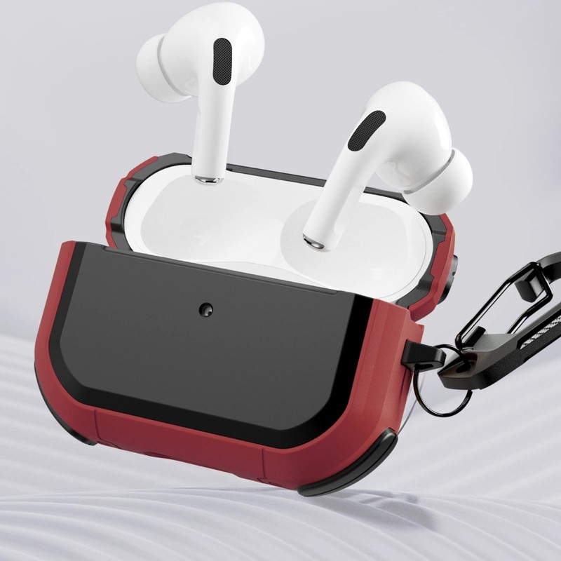 PZOZ Case for AirPods Pro 2nd Generation,PC and TPU Protective