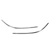 2pcs Front Bumper Lower Chrome Molding Trim Replacement For Benz