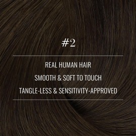 Fshine Clip In Hair Extensions Human Hair Dark Brown 12 Inch 3Pcs Short Brown Human Hair Clip in Extensions Darkest Brown For Women Brazilian Hair Clip In Human Hair Extensions 50g