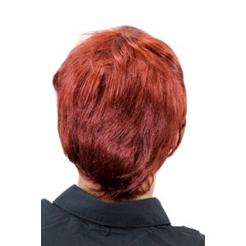 WIG ME UP - GFW1281-131 Men's Wig Men Short Youth Casual Fashion Parting Red