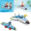 Intex 57536NP - Inflatable Aeroplane with Water Gun Plane Ride-On