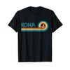 Kona Hawaii Vintage Surfer Souvenir Surf T-Shirt