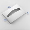 Toilet Seat Cover Dispenser Wall Mounted SUS 304 Stainless Steel