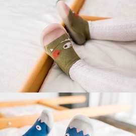 Zapatos de Calcetines para bebé con Suela de Goma Resistente Al Desgaste, Ajuste Transpirable para Bebés y Niños Pequeños (18/19, longitud interior 11,5 cm/4,5 pulgadas)
