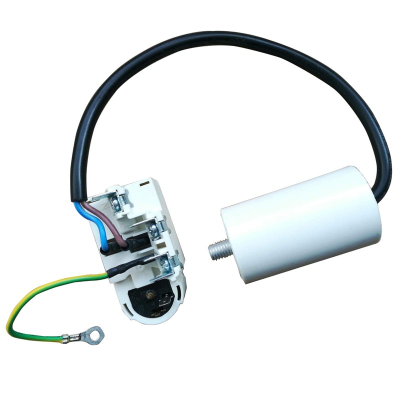 TY-QZ-108 Refrigerator Starter Relay Compressor Protector with 4.5UF Capacitor For