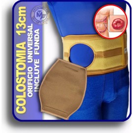 Ortopedicos Medica Plus 13cm Faja + Funda Para Ileostomia  Colostomia -varias Tallas