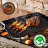 NutriChef Nonstick Stove Top Grill Pan - PTFE/PFOA/PFOS Free Need