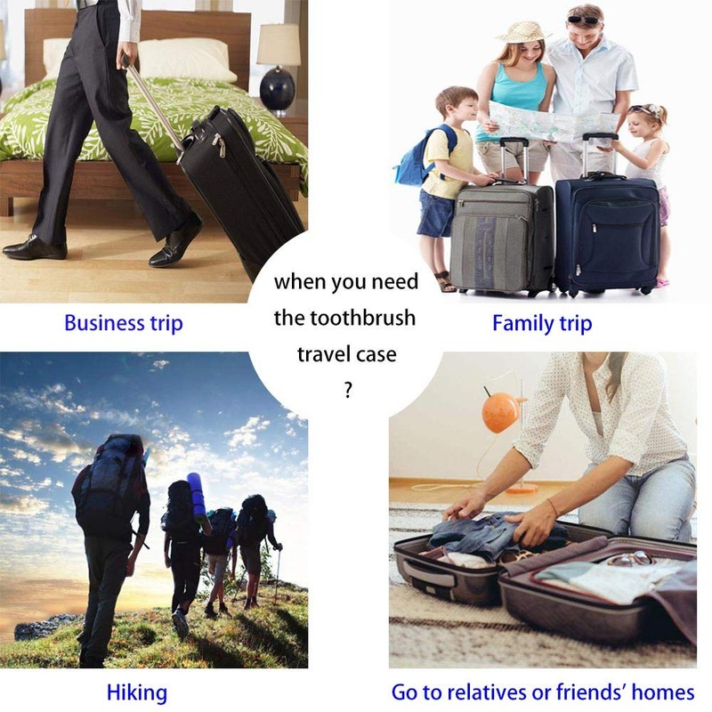 Nincha Plastic Electric Toothbrush Travel Case for Oral-B Pro Series,