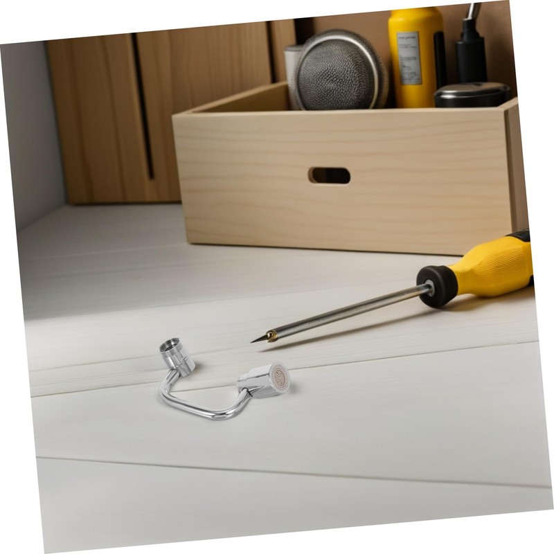 Operitacx Heavy Duty Splash Guard Arm for Kitchen Bathroom Rotating