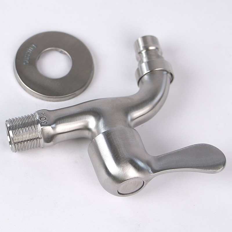 Tap Cast Stainless Steel 304 Outlet Tap Tap 1/2 Inch