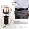 FENIX Men's Belt Adjustable Leather Belt Lucca Size 85 cm