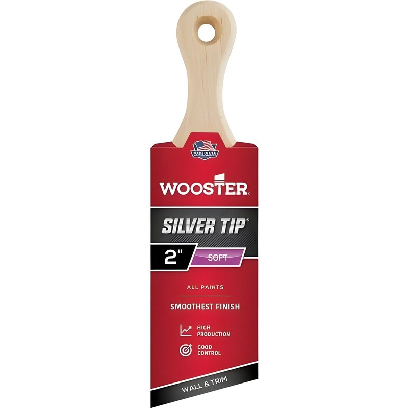 Wooster 12-Wooster SILVER TIP 2 In. Professional Short Handle Paint