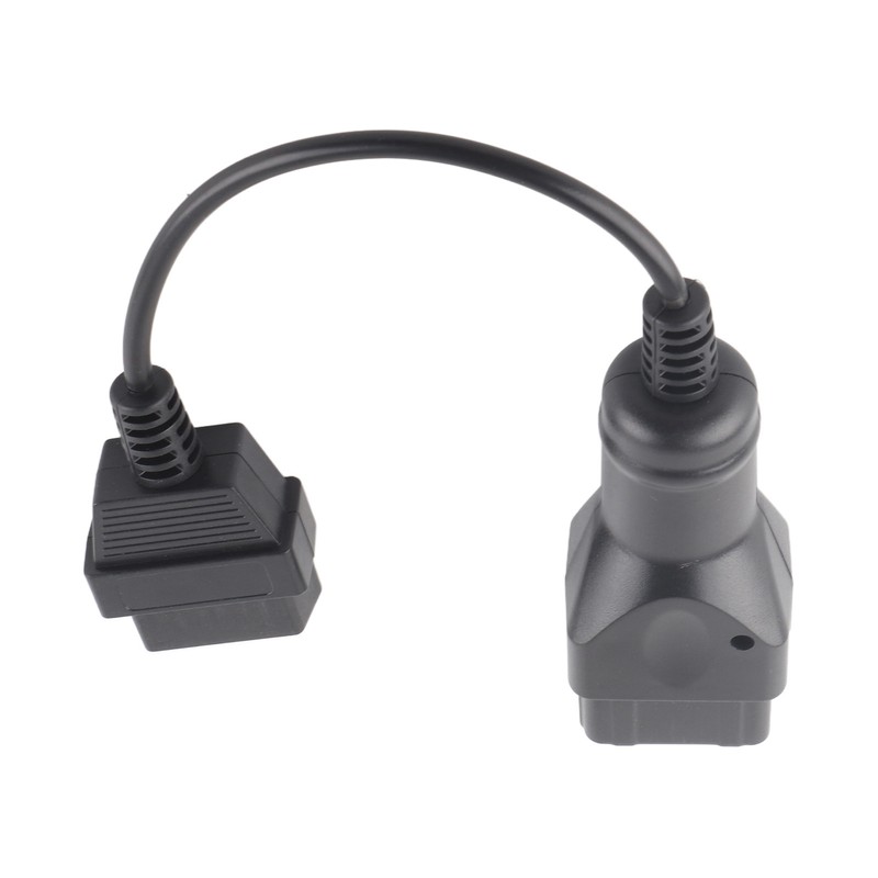 12 Pin to 16 Pin OBD2 Connector Cable OBDII Adapter
