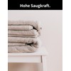 8 x Guest Towels, Apple Green, 100% Cotton Terry Towelling,