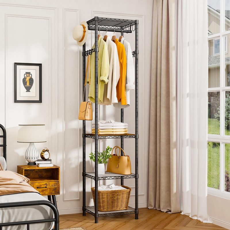 Roxibelt R1 Clothes Rack Heavy Duty, Clothing Racks for Hanging