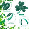 6 Pieces Clover Shamrock Napkin Ring St. Patrick's Day Napkin