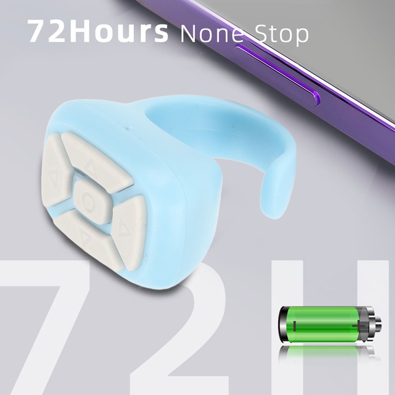 Phone Remote Shutter Multifunctional Remote Control for Smartphone Tablet Turning