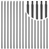 15 Pcs Iron Balusters for Staircase, 1/2" x 44" Wrought