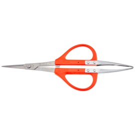 CHIKAMASA B-300SU Stainless Steel Grape Shears with U-Shaped Tweezers, Large