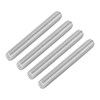 sourcing map 4Pcs Fully Threaded Rod, M6 x 45mm 304