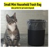 1.2 Gallon 120 Clear Small Trash Bags Bathroom 1 Gallon