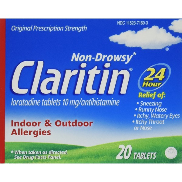 Claritin 24 Hour Allergy Tablets, 20 Count