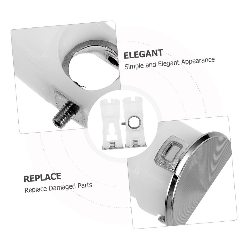 DOITOOL Refrigerator Door Handle Kit Replacement Repair Tool for Fridge