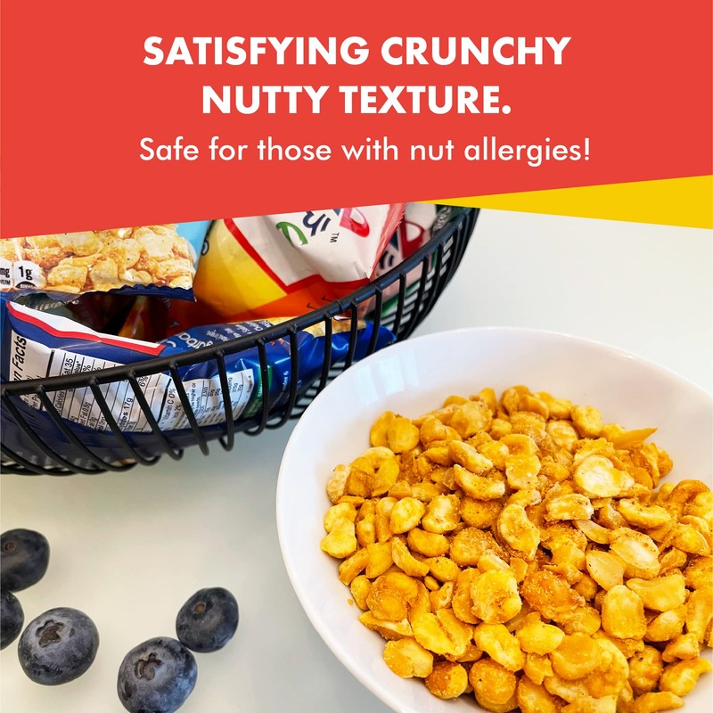 Feel Festive 12 Bags 1-oz Spicy Mild Crunchy Roasted Chickpeas