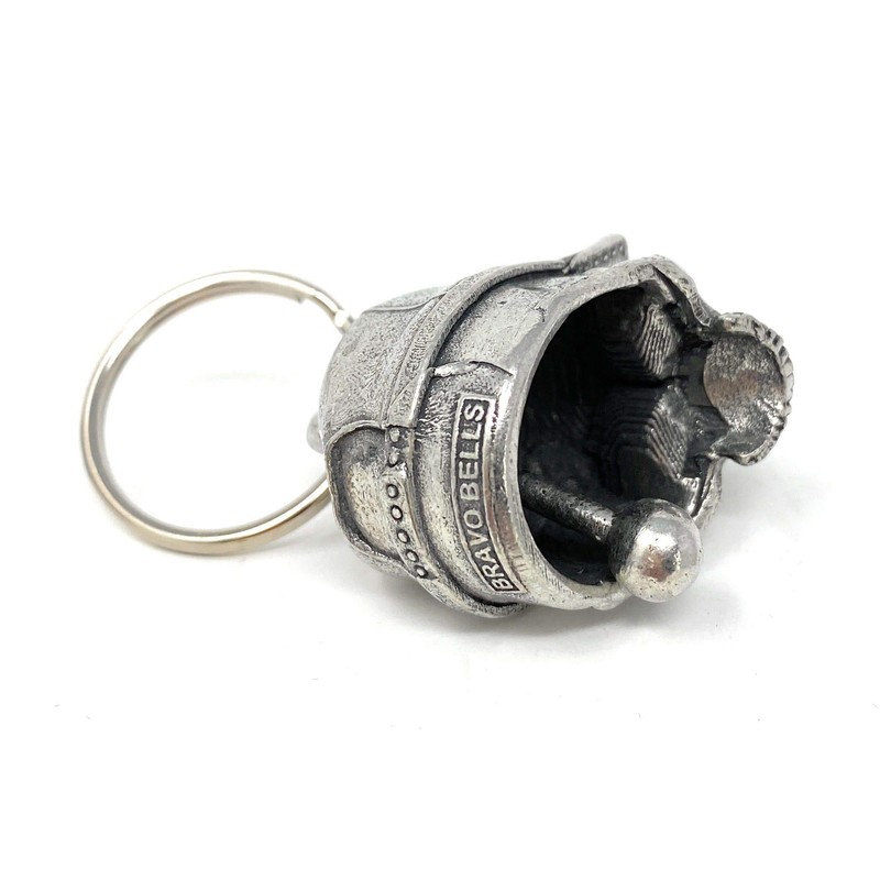 Bravo Bells FTW Skull Hat Diamond Bell - Biker Bell