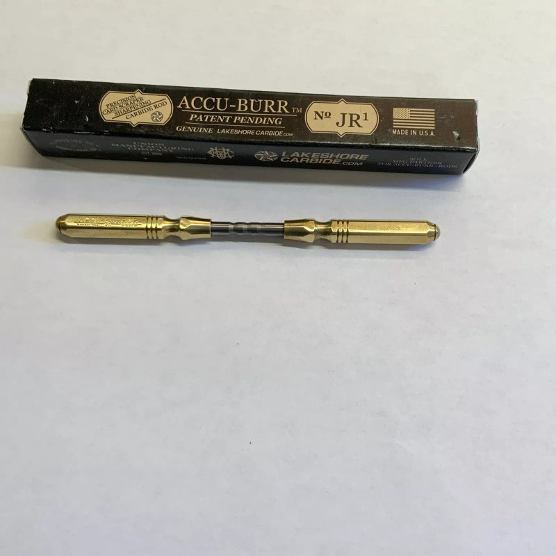 Accu Burr Junior Dual-Sided Card Scraper Burnisher 3/16” Solid Carbide