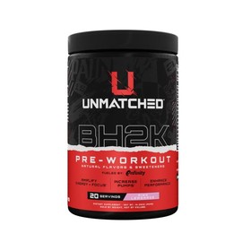 Unmatched BH2K All-Natural Pre-Workout Supplement for Bodybuilding, Powerlifting and Heavy Duty Workout Dietary Healthcare Edible Fitness Optimum - Flavor: Pink Lemonade