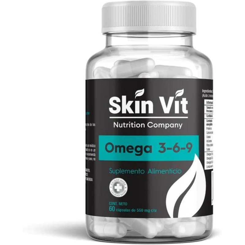 Omega 3 6 9 Súper Premium 550 mg 100 Orgánico