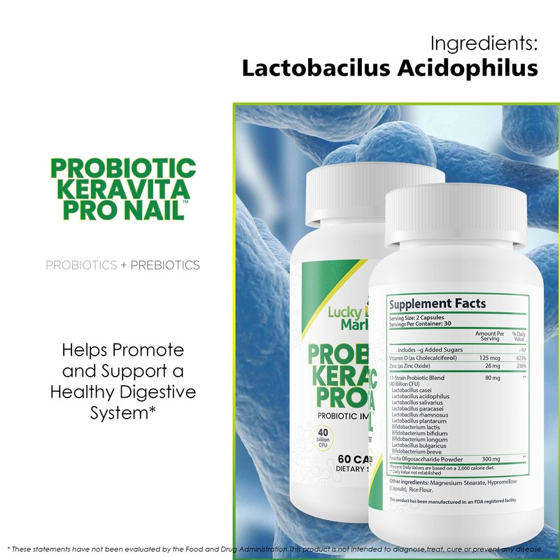 Probiotic Keravita Pro Nail - Probiotic Immune Support to Help