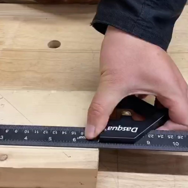 Dasqua 1804-0805 12-Inch Combination Square Set