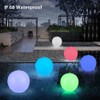Blibly Floating Pool Lights Solar Powered, 14 inch Pool Lights