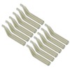 100PCS 20mm PE Anti Tangles Line Aim Hook Sleeve Light