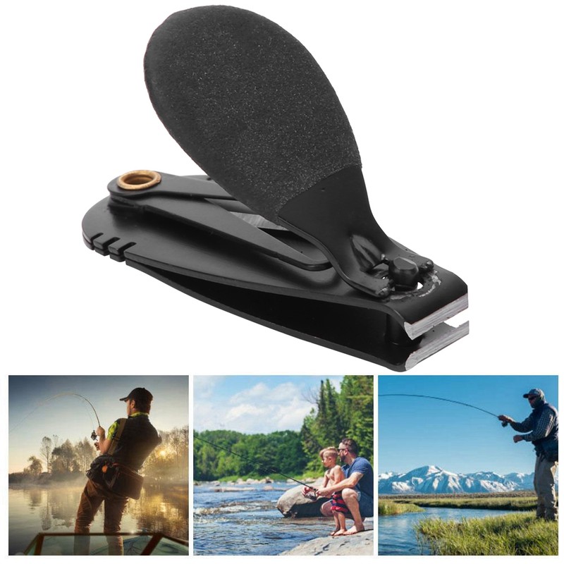 2pcs Portable Fishing Scissors Fly Cutters Nippers Cutting Tool Fish