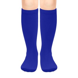 Olreco Royal Blue Baseball Socks Youth Boys Baseball Socks Royal Blue Youth Soccer Sock Kids 4-6 Kids Soccer Sock 4-6 Years