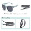 FBHLZ Baby Sunglasses with Strap UV400 Polarized kids cute sunglasses